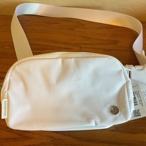 Lululemon White Everywhere Belt Bag